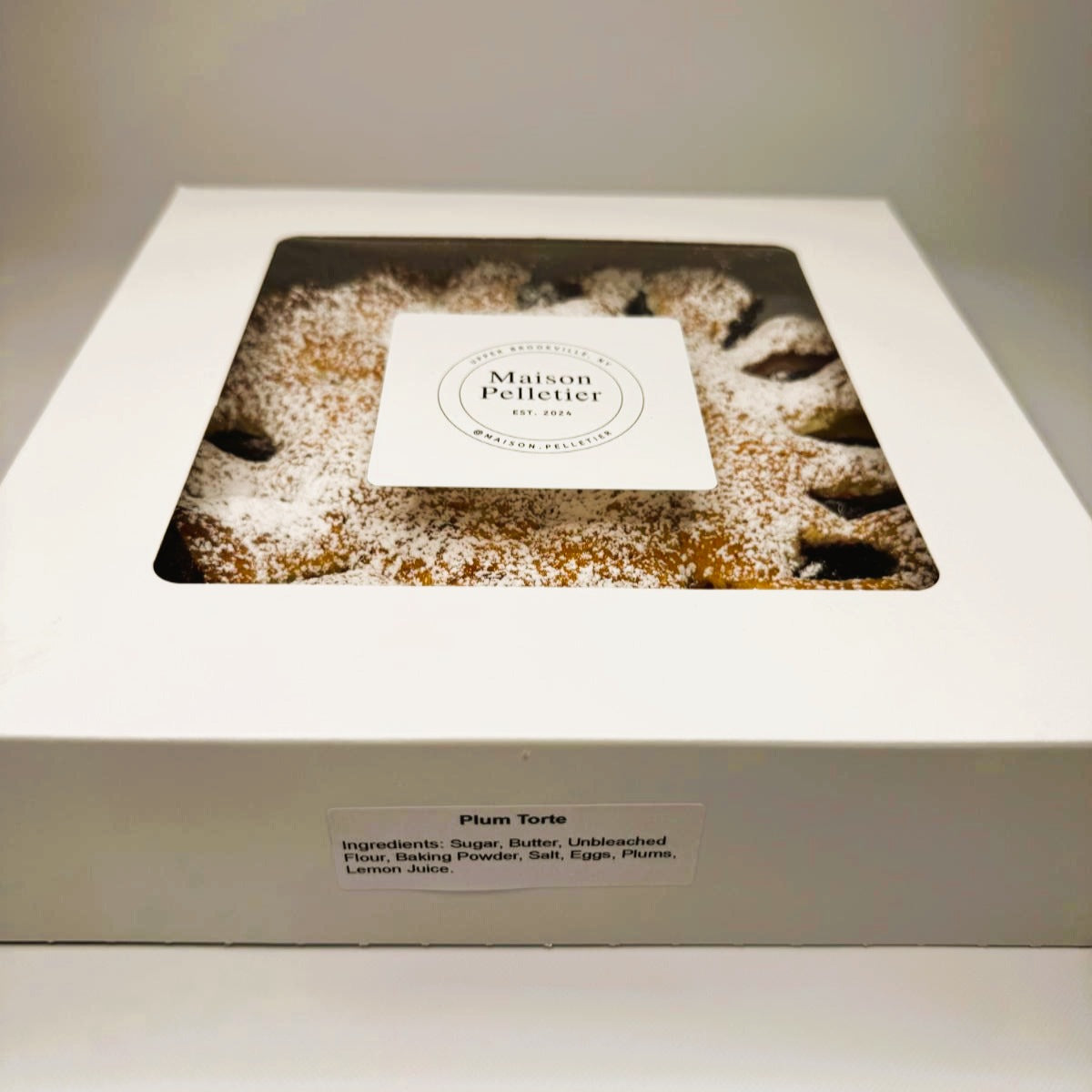 PLUM CAKE (Seasonal)